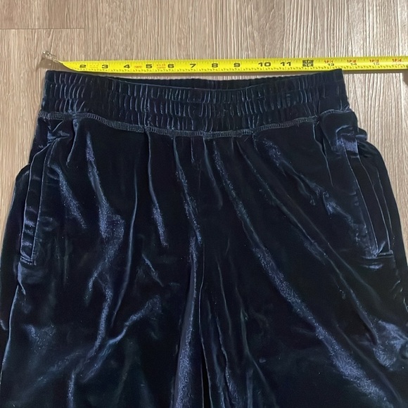 Fabletics Women’s Luxe Velour Joggers Small Blue Loungewear Gorpcore Activewear - Picture 13 of 17